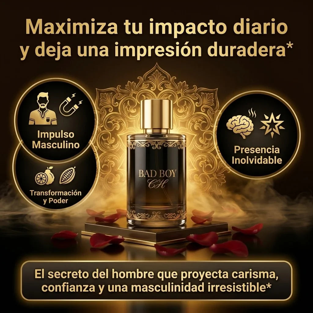 Perfume Bad Boy con feromonas arabes